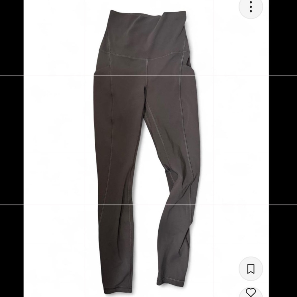 Grey Lululemon Leggings with Pockets